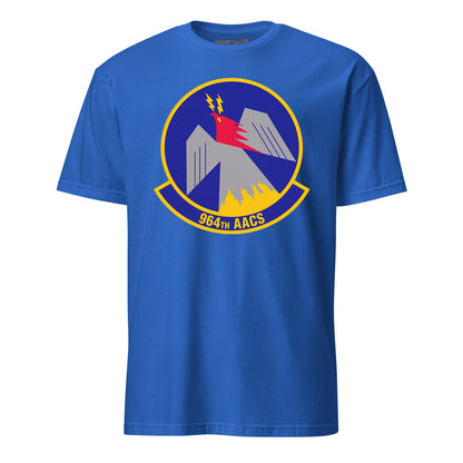 Mach2 Squadron Upload | 964TH AIRBORNE AIR CONTROL SQUADRON | T-Shirt | Royal | MACH-SHORT-SLEEVE-FRONT-ROYAL.jpg