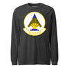 109th Airlift Squadron Long Sleeve T-Shirt - Charcoal Heather