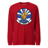 158th Airlift Squadron Long Sleeve T-Shirt - Red