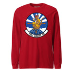 Mach2 Squadron Upload | 158TH AIRLIFT SQUADRON | Long Sleeve | Red | MACH-LONG-SLEEVE-FRONT-RED.jpg