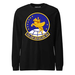 Mach2 Squadron Upload | 72ND AIR REFUELING SQUADRON | Long Sleeve | Black | MACH-LONG-SLEEVE-FRONT-BLACK.jpg