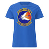 156th Airlift Squadron Womens T-Shirt - Royal