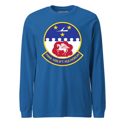 Mach2 Squadron Upload | 700TH AIRLIFT SQUADRON | Long Sleeve | Royal | MACH-LONG-SLEEVE-FRONT-ROYAL.jpg
