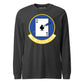 Mach2 Squadron Upload | 116TH AIR REFUELING SQUADRON | Long Sleeve | Charcoal Heather | MACH-LONG-SLEEVE-FRONT-CHARCOAL.jpg