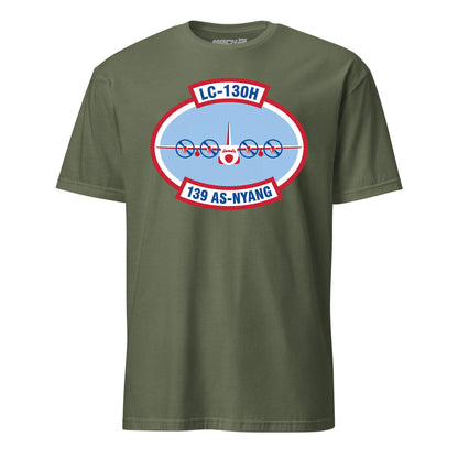 Mach2 Squadron Upload | 139TH AIRLIFT SQUADRON | T-Shirt | OD Green | MACH-SHORT-SLEEVE-FRONT-OD.jpg