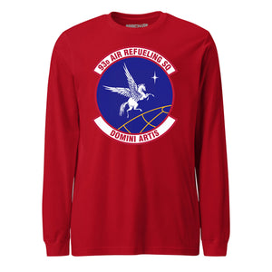 Mach2 Squadron Upload | 93RD AIR REFUELING SQUADRON | Long Sleeve | Red | MACH-LONG-SLEEVE-FRONT-RED.jpg