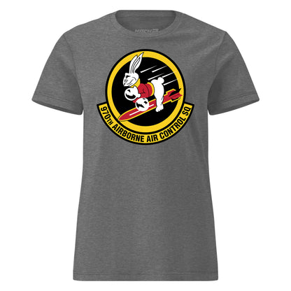 Mach2 Squadron Upload | 970TH AIRBORNE AIR CONTROL SQUADRON | Womens | Charcoal Heather | MACH-WOMENS-FRONT-CHARCOAL.jpg