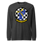 Mach2 Squadron Upload | 963RD AIRBORNE AIR CONTROL SQUADRON | Long Sleeve | Charcoal Heather | MACH-LONG-SLEEVE-FRONT-CHARCOAL.jpg