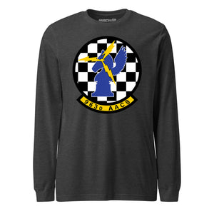 Mach2 Squadron Upload | 963RD AIRBORNE AIR CONTROL SQUADRON | Long Sleeve | Charcoal Heather | MACH-LONG-SLEEVE-FRONT-CHARCOAL.jpg