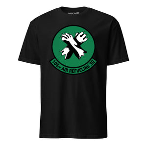 Mach2 Squadron Upload | 106TH AIR REFUELING SQUADRON | T-Shirt | Black | MACH-SHORT-SLEEVE-FRONT-BLACK.jpg