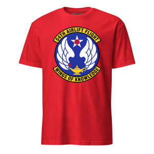 Mach2 Squadron Upload | 54TH AIRLIFT SQUADRON | T-Shirt | Red | MACH-SHORT-SLEEVE-FRONT-RED.jpg
