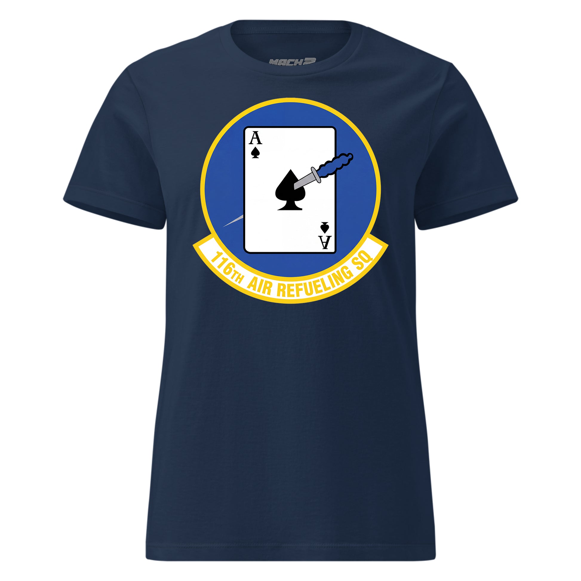 Mach2 Squadron Upload | 116TH AIR REFUELING SQUADRON | Womens | Navy | MACH-WOMENS-FRONT-NAVY.jpg