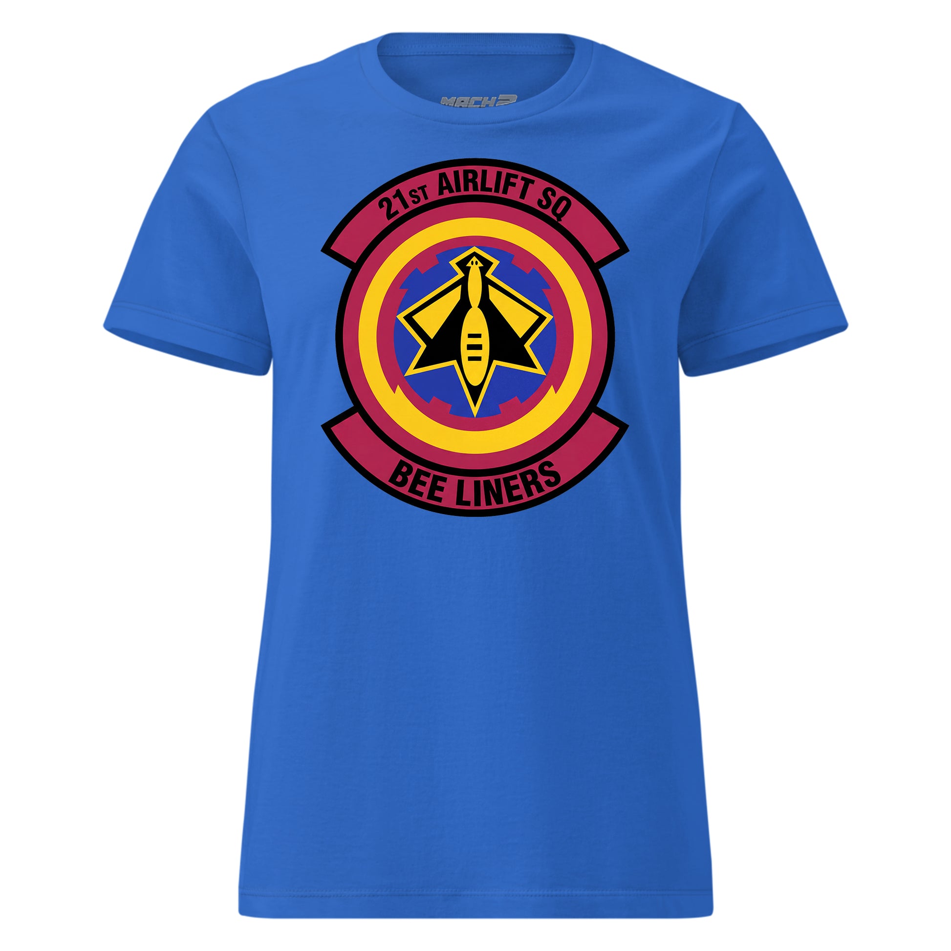 Mach2 Squadron Upload | 21ST AIRLIFT SQUADRON | Womens | Royal | MACH-WOMENS-FRONT-ROYAL.jpg