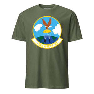 Mach2 Squadron Upload | 130TH AIRLIFT SQUADRON | T-Shirt | OD Green | MACH-SHORT-SLEEVE-FRONT-OD.jpg
