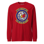 Mach2 Squadron Upload | 732ND AIRLIFT SQUADRON | Long Sleeve | Red | MACH-LONG-SLEEVE-FRONT-RED.jpg