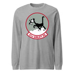 Mach2 Squadron Upload | 41ST AIRLIFT SQUADRON | Long Sleeve | Heather Grey | MACH-LONG-SLEEVE-FRONT-GREY.jpg
