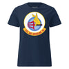 153rd Air Refueling Squadron Womens T-Shirt - Navy