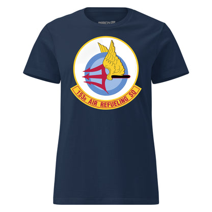 Mach2 Squadron Upload | 153RD AIR REFUELING SQUADRON | Womens | Navy | MACH-WOMENS-FRONT-NAVY.jpg
