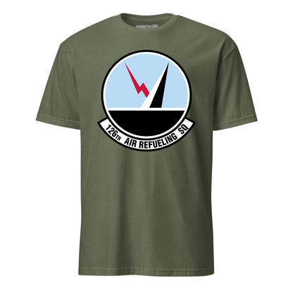 Mach2 Squadron Upload | 126TH AIR REFUELING SQUADRON | T-Shirt | OD Green | MACH-SHORT-SLEEVE-FRONT-OD.jpg