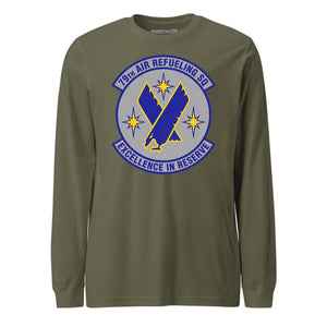Mach2 Squadron Upload | 79TH AIR REFUELING SQUADRON | Long Sleeve | OD Green | MACH-LONG-SLEEVE-FRONT-OD.jpg