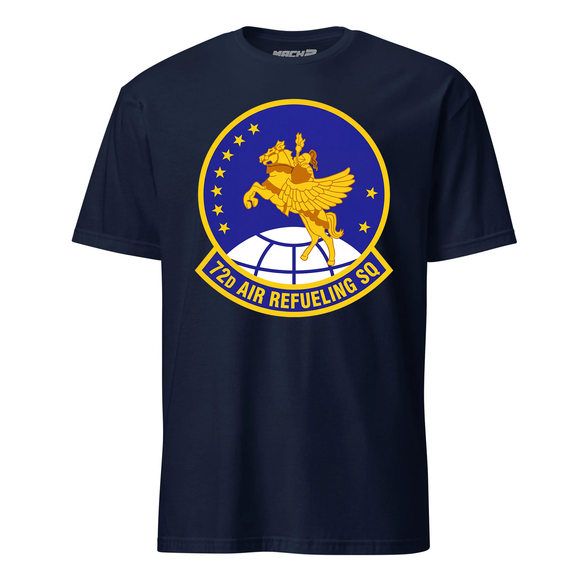 Mach2 Squadron Upload | 72ND AIR REFUELING SQUADRON | T-Shirt | Navy | MACH-SHORT-SLEEVE-FRONT-NAVY.jpg