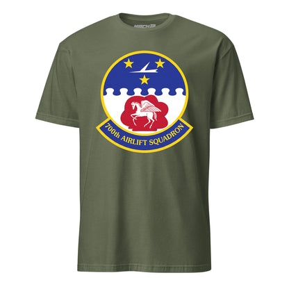 Mach2 Squadron Upload | 700TH AIRLIFT SQUADRON | T-Shirt | OD Green | MACH-SHORT-SLEEVE-FRONT-OD.jpg