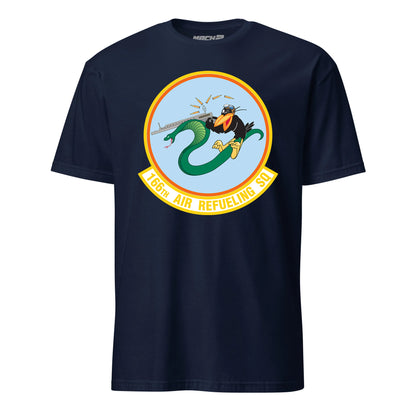 Mach2 Squadron Upload | 166TH AIR REFUELING SQUADRON | T-Shirt | Navy | MACH-SHORT-SLEEVE-FRONT-NAVY.jpg