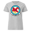 143rd Airlift Squadron Womens T-Shirt - Heather Grey