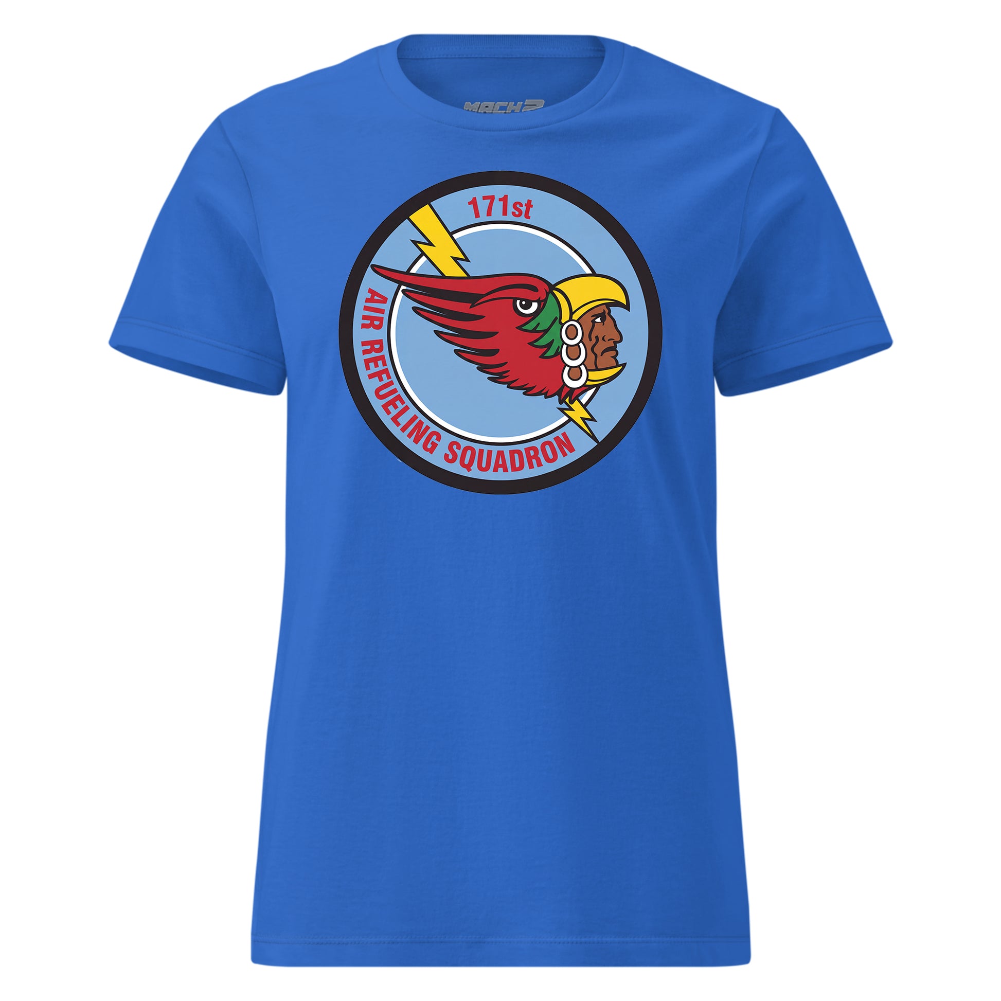 Mach2 Squadron Upload | 171ST AIR REFUELING SQUADRON | Womens | Royal | MACH-WOMENS-FRONT-ROYAL.jpg