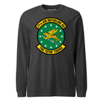 Mach2 Squadron Upload | 77TH AIR REFUELING SQUADRON | Long Sleeve | Charcoal Heather | MACH-LONG-SLEEVE-FRONT-CHARCOAL.jpg