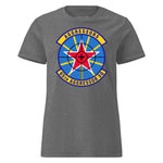 Mach2 Squadron Upload | 65TH AGGRESSOR SQUADRON | Womens | Charcoal Heather | MACH-WOMENS-FRONT-CHARCOAL.jpg