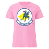 142nd Airlift Squadron Womens T-Shirt - Pink