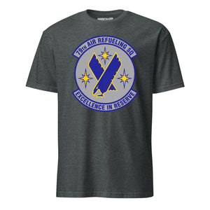 Mach2 Squadron Upload | 79TH AIR REFUELING SQUADRON | T-Shirt | Charcoal Heather | MACH-SHORT-SLEEVE-FRONT-CHARCOAL.jpg