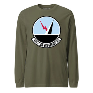 Mach2 Squadron Upload | 126TH AIR REFUELING SQUADRON | Long Sleeve | OD Green | MACH-LONG-SLEEVE-FRONT-OD.jpg