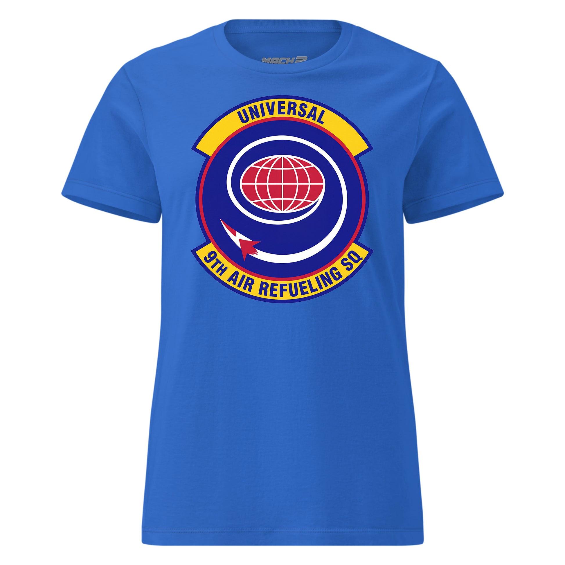 Mach2 Squadron Upload | 9TH AIR REFUELING SQUADRON | Womens | Royal | MACH-WOMENS-FRONT-ROYAL.jpg