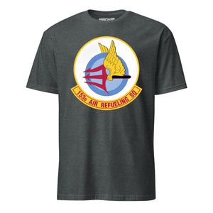 Mach2 Squadron Upload | 153RD AIR REFUELING SQUADRON | T-Shirt | Charcoal Heather | MACH-SHORT-SLEEVE-FRONT-CHARCOAL.jpg