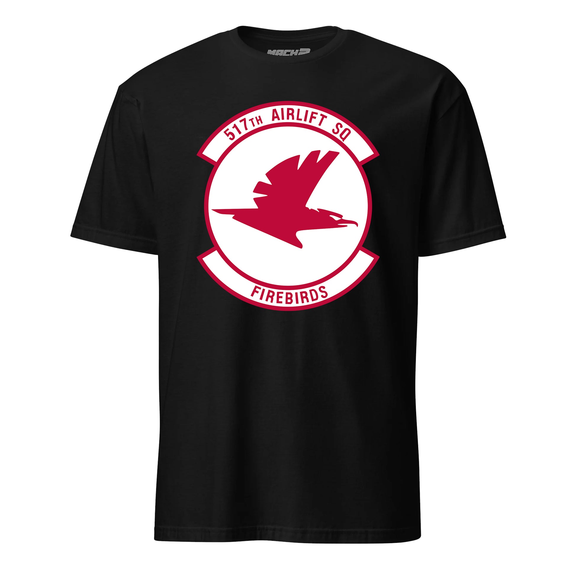 Mach2 Squadron Upload | 517TH AIRLIFT SQUADRON | T-Shirt | Black | MACH-SHORT-SLEEVE-FRONT-BLACK.jpg