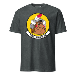 Mach2 Squadron Upload | 169TH AIRLIFT SQUADRON | T-Shirt | Charcoal Heather | MACH-SHORT-SLEEVE-FRONT-CHARCOAL.jpg
