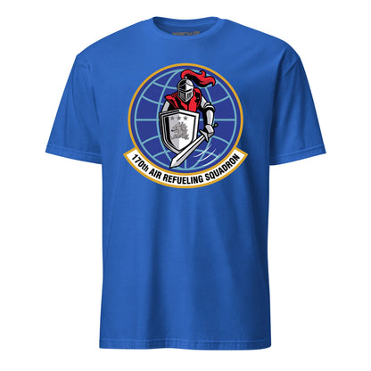 Mach2 Squadron Upload | 170TH AIR REFUELING SQUADRON | T-Shirt | Royal | MACH-SHORT-SLEEVE-FRONT-ROYAL.jpg