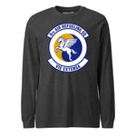 Mach2 Squadron Upload | 6TH AIR REFUELING SQUADRON | Long Sleeve | Charcoal Heather | MACH-LONG-SLEEVE-FRONT-CHARCOAL.jpg