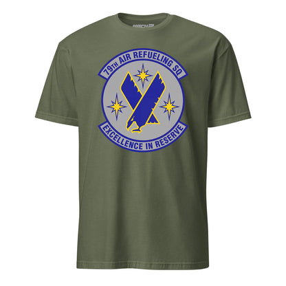 Mach2 Squadron Upload | 79TH AIR REFUELING SQUADRON | T-Shirt | OD Green | MACH-SHORT-SLEEVE-FRONT-OD.jpg