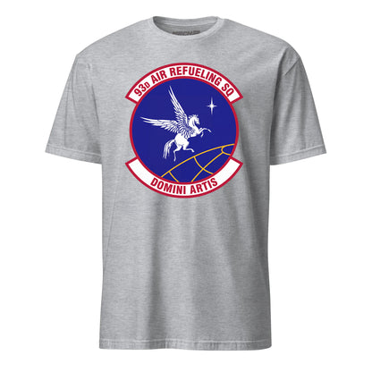 Mach2 Squadron Upload | 93RD AIR REFUELING SQUADRON | T-Shirt | Heather Grey | MACH-SHORT-SLEEVE-FRONT-GREY.jpg