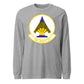 Mach2 Squadron Upload | 109TH AIRLIFT SQUADRON | Long Sleeve | Heather Grey | MACH-LONG-SLEEVE-FRONT-GREY.jpg