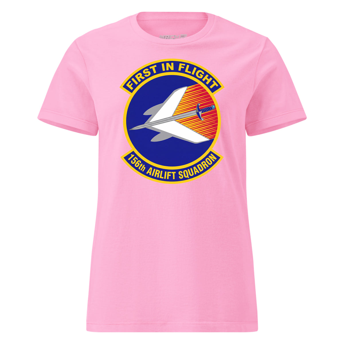 Mach2 Squadron Upload | 156TH AIRLIFT SQUADRON | Womens | Pink | MACH-WOMENS-FRONT-PINK.jpg