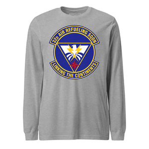 Mach2 Squadron Upload | 32ND AIR REFUELING SQUADRON | Long Sleeve | Heather Grey | MACH-LONG-SLEEVE-FRONT-GREY.jpg