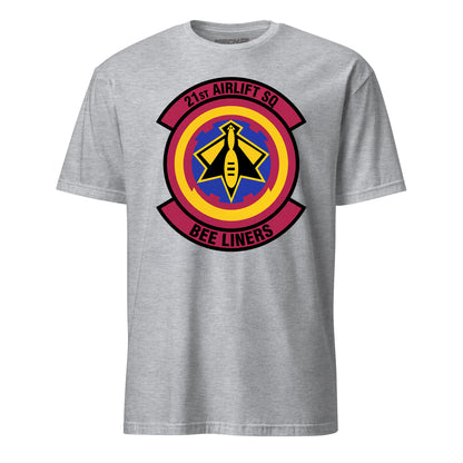 Mach2 Squadron Upload | 21ST AIRLIFT SQUADRON | T-Shirt | Heather Grey | MACH-SHORT-SLEEVE-FRONT-GREY.jpg