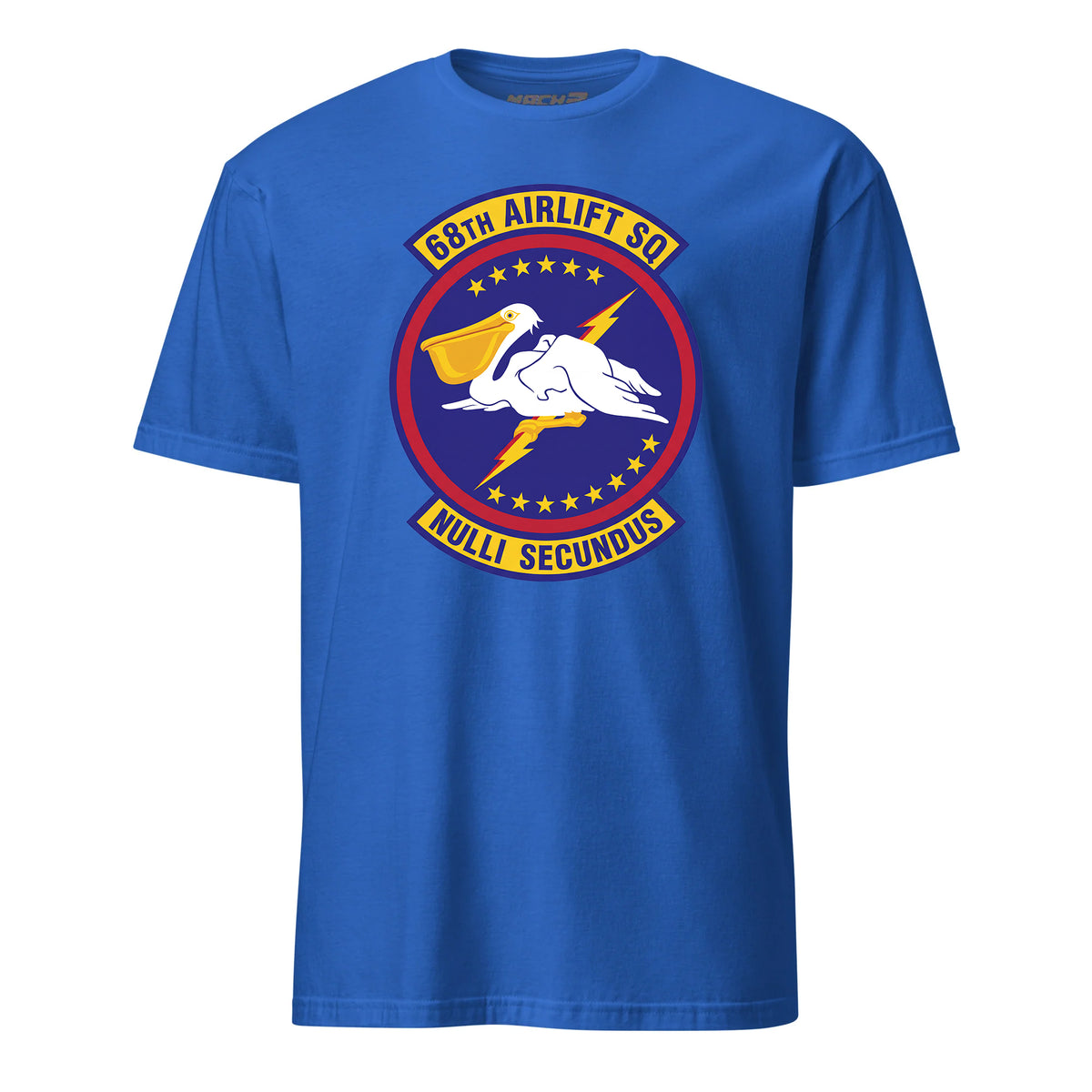 Mach2 Squadron Upload | 68TH AIRLIFT SQUADRON | T-Shirt | Royal | MACH-SHORT-SLEEVE-FRONT-ROYAL.jpg