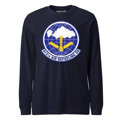 Mach2 Squadron Upload | 912TH AIR REFUELING SQUADRON | Long Sleeve | Navy | MACH-LONG-SLEEVE-FRONT-NAVY.jpg