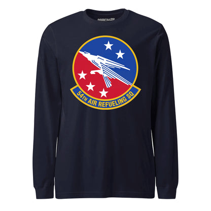 Mach2 Squadron Upload | 54TH AIR REFUELING SQUADRON | Long Sleeve | Navy | MACH-LONG-SLEEVE-FRONT-NAVY.jpg