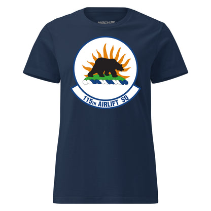 Mach2 Squadron Upload | 115TH AIRLIFT SQUADRON | Womens | Navy | MACH-WOMENS-FRONT-NAVY.jpg